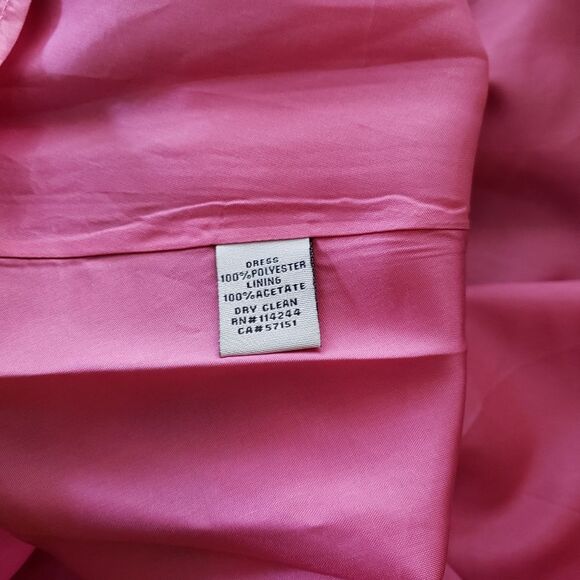 Eliza J Taffeta Floral Sleeveless Dress Size 4P Pockets Party Cocktail - Picture 7 of 9